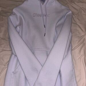 Glossier Women's Light Purple Hoodie